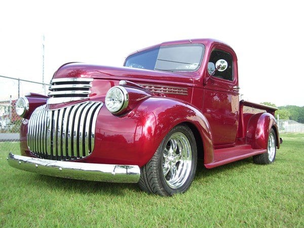 46 Chevy truck after
